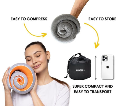 WANDER+™ Official | Travel Neck Pillow