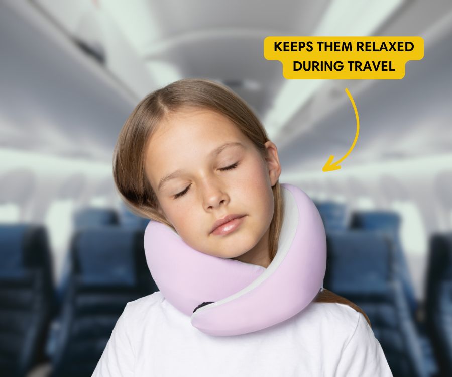 WANDER+™ Kids Travel Pillow | Neck Support
