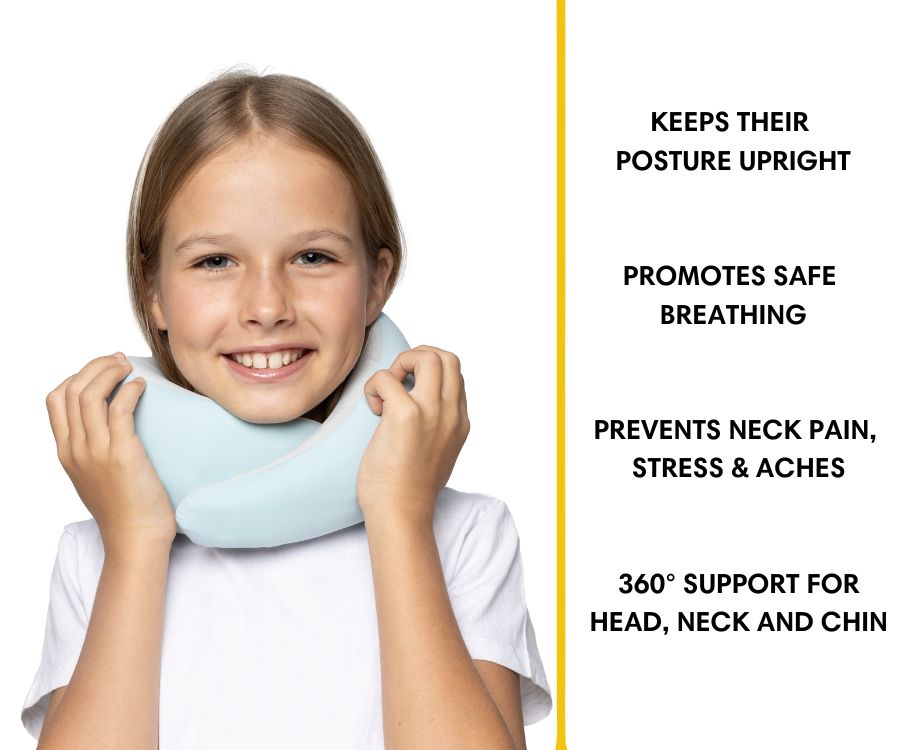 WANDER+™ Kids Travel Pillow | Neck Support