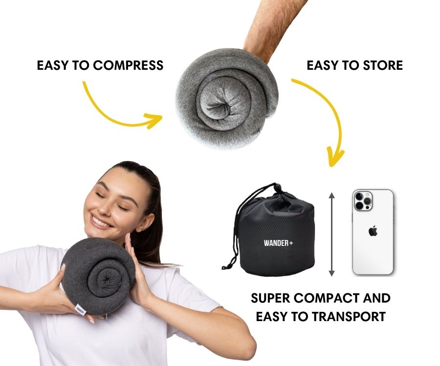 WANDER+™ Official | Travel Neck Pillow