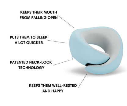 WANDER+™ Kids Travel Pillow | Neck Support