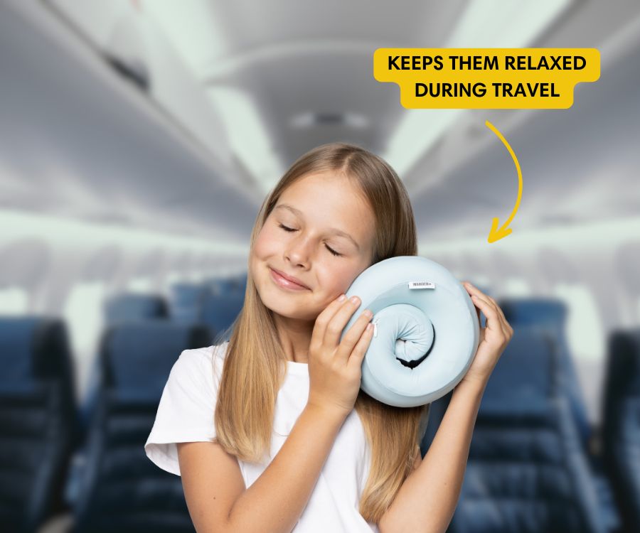 WANDER+™ Kids Travel Pillow | Neck Support