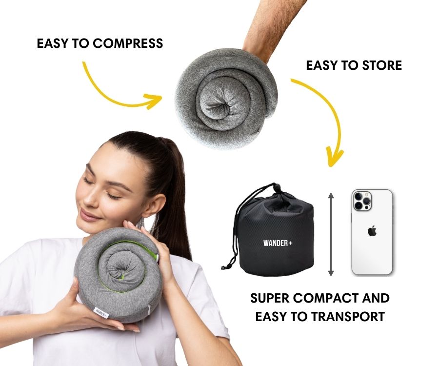 WANDER+™ Official | Travel Neck Pillow