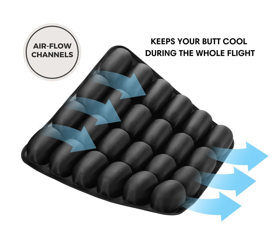 WANDER+™ Travel Cushion | Seat Support Pillow
