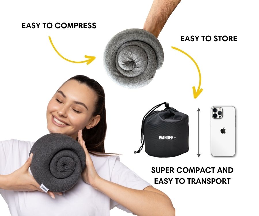 WANDER+™ Official | Travel Neck Pillow