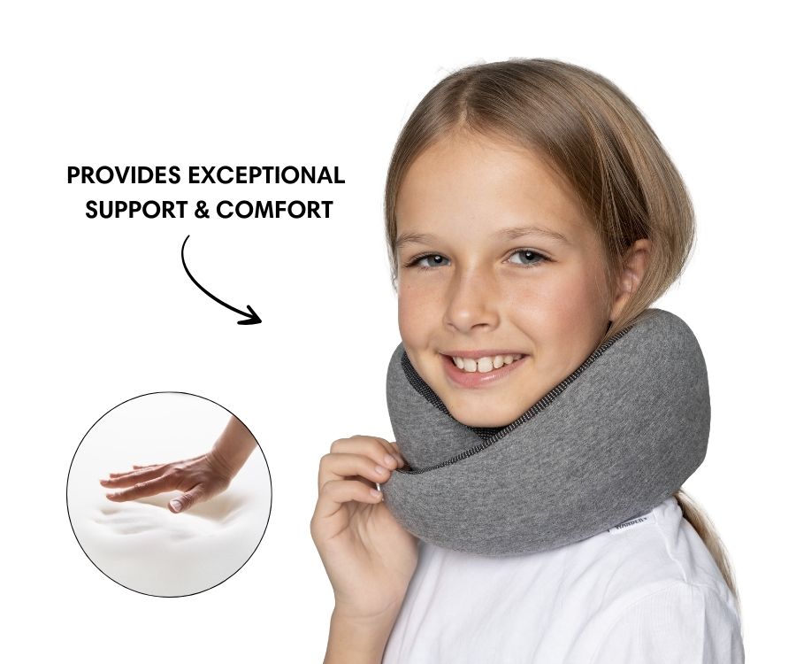 WANDER+™ Kids Travel Pillow | Neck Support