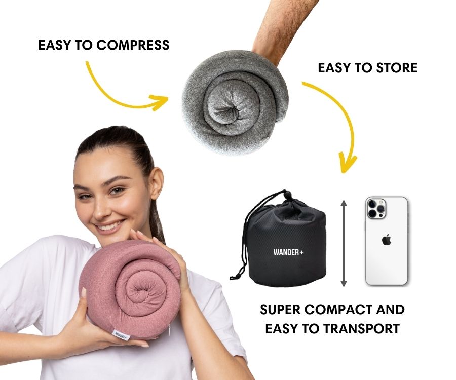 WANDER+™ Official | Travel Neck Pillow