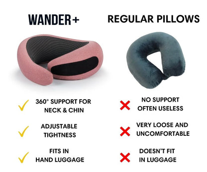 WANDER+™ Official | Travel Neck Pillow