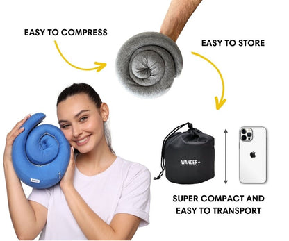 WANDER+™ Official | Travel Neck Pillow