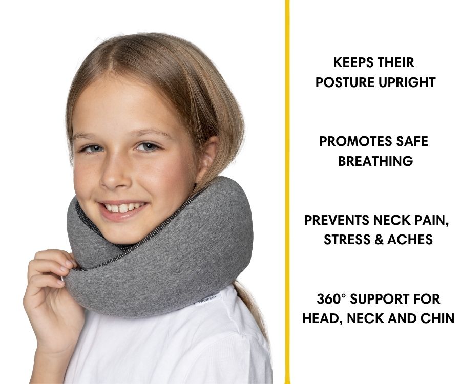 WANDER+™ Kids Travel Pillow | Neck Support