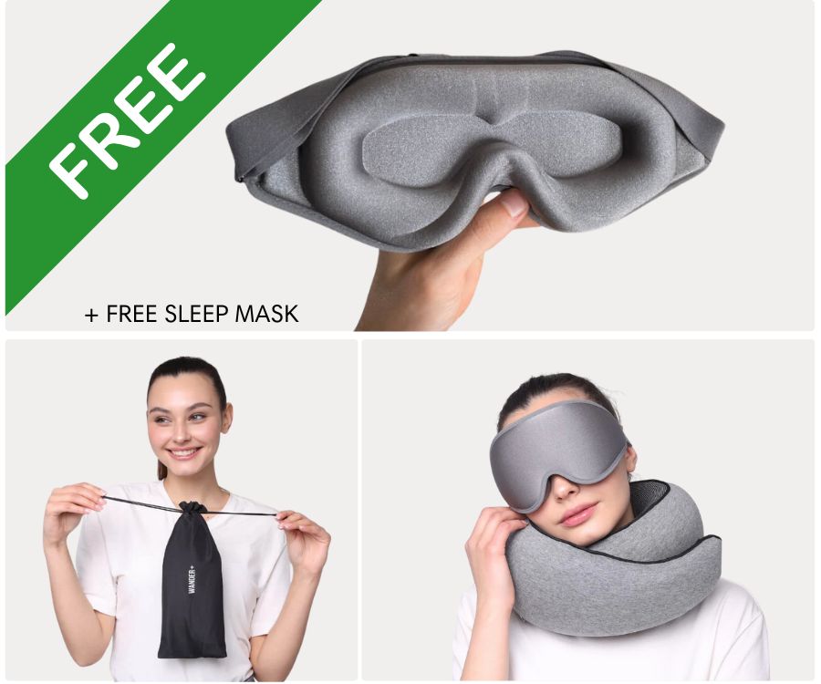 WANDER+™ Travel Cushion | Seat Support Pillow